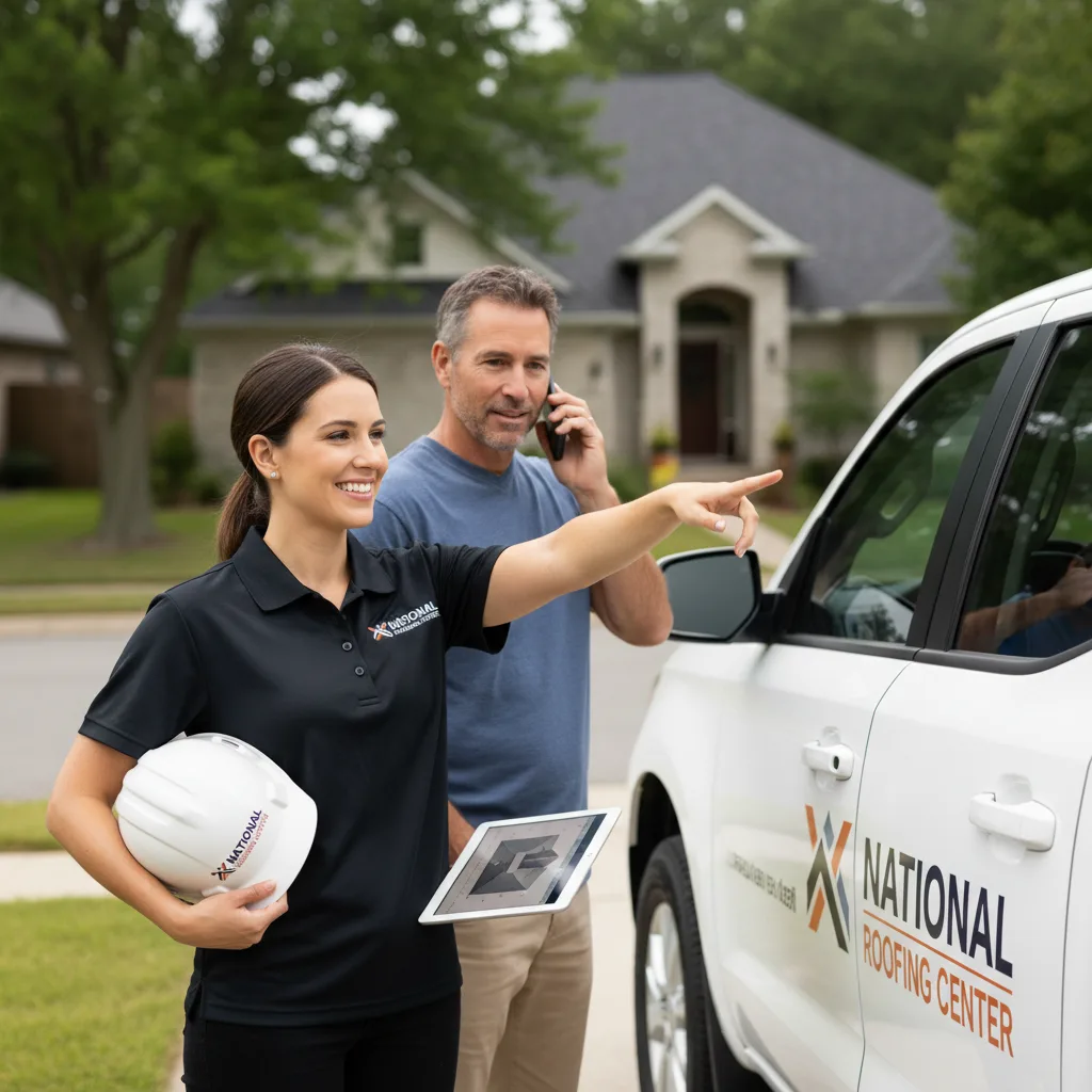 National Roofing Center customer support in Shelby